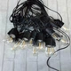 Вулична світлодіодна гірлянда ретро, лампа Edison, 5 метрів, 220V, теплий білий (WLS-2314W5) - зображення 5