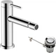 Змішувач hansgrohe Tecturis S для біде, хром 73201000 із зливним гарнітуром - изображение 1