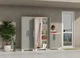 Шафа для зберігання пластикова Keter Kis Armadio Linear Wood Utility бежева для швабри, мітли (248102) - изображение 2