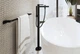 Змішувач hansgrohe Finoris 76445670 для ванни підлоговий, чорний матовий - изображение 2