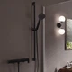 Змішувач hansgrohe Vivenis для душу настінний, 75620670 чорний матовий - изображение 3