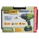 Гайковерт аккумуляторный ударный Procraft PWA82 3/4" 1600 Нм (1 АКБ 20/4 Ач и ЗП, Кейс) - зображення 9