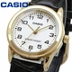 Женские наручные часы Casio LTP-V001GL-7B Gold/Black Классические - изображение 3