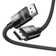 Кабель UGREEN DP114 DP 1.4 Male to Male Plastic Case Braided Cable 3m (UGR-80393) - изображение 2