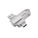 Флеш-накопитель HOCO UD10 16GB USB / Type-C флешка Серебристый - изображение 5