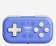 Бездротовий геймпад 8BitDo Micro Bluetooth Gamepad Blue для Nintendo Switch / Android / iOS / macOS / Raspberry Pi, Bluetooth, USB-C (RET00384) - зображення 1
