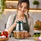 Измельчитель кухонный RAF 2 л чопер измельчитель, комбайн для кухни, блендер со стеклянной чашей - изображение 3