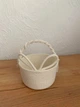 Дитячий кошик з вушками Angioletto Orecchie, 12×7 см, айворі - зображення 3