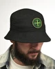 Панама Stone Island черная one size - изображение 2