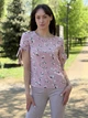 Блуза с завязками на рукавах Cat Orange 1350р Розовая 44 - изображение 4