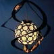 Подвесной уличный светильник на солнечной батарее в форме Шара Solar Windchime Light RGB, декоративный фонарик (1011163-Silver) - изображение 7