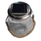 Декоративный фонарик на солнечной батарее «Хрустальный шар» Solar Glass Decoration Light (1011164-Silver) - изображение 7