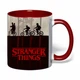 Чашка с печатью "Очень странные дела / Stranger Things" №12 (цвет бордовый) (40834) - изображение 1