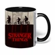 Чашка с печатью "Очень странные дела / Stranger Things" №12 (цвет чёрный) (40826) - изображение 1
