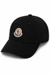 Кепка мужская чёрная Moncler CAP-MONC-002-BLK - изображение 1