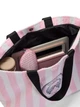 Махрова сумка Victoria's Secret Angel Essentials Terry Tote Bag Рожева Смужка - зображення 3