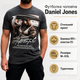 Футболка Daniel Jones мужская хлопковая с принтом,M,Графит - изображение 5