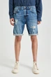 Шорти Pull & Bear синій HNJRN796 36 - изображение 3