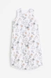 Спальний мішок утеплений для хлопчика H&M 1174434-001 074-80 см (6-12 months) білий - зображення 1