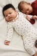 Боди ажурный для девочки H&M 1239679-009 068 см (3-6 months) Бежевый - изображение 4