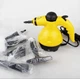 Бытовой ручной пароочиститель Steam Cleaner DF-A001 Желтый 1000 Вт Электрический парогенератор с насадками для уборки дома - изображение 5