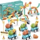 Klocki Magnetyczne Woopie Dinozaury Konstrukcyjne Zestaw 84 elementy (41008) (5906280651008) - obraz 1
