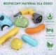 Klocki Magnetyczne Woopie Dinozaury Konstrukcyjne Zestaw 84 elementy (41008) (5906280651008) - obraz 5