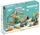 Klocki Magnetyczne Woopie Dinozaury Konstrukcyjne Zestaw 84 elementy (41008) (5906280651008) - obraz 8