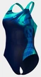 Купальник закритий для жінок Arena DREAMHLINE SWIMSUIT V BACK Синій 36 (008328-780-36) - зображення 2