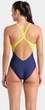 Купальник закритий для жінок Arena BREATH SWIMSUIT V BACK LB Чорний 36 (008330-760-36) - зображення 8