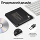 USB 3.0 внешний дисковод Addap EDB01 | портативный оптический дископривод для компьютера, ноутбука, считыватель CD-RW, DVD-RW - изображение 6