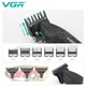 Комплект VGR 2 в 1 V-640 S2 BLACK аккумуляторная машинка для стрижки (clipper) и триммер - изображение 6