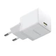 Мережевий зарядний пристрій Baseus Palm Fast Charger Type-C 20W with Cable Type-C to Lightning E0116400 White - зображення 3
