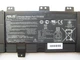 Батарея для ноутбука Asus PU500 C31-X502, 4000mAh (44Wh), 3cell, 11.1V, Li-Pol, чорна, - зображення 3