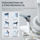 Fotel biurowy Sihoo DORO C300 Pro Mesh White (DORO-C300-PRO-M102-JT) - obraz 14