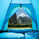 Намет кемпінговий NILS CAMP NIGHTFALL NC6033 блакитний - изображение 14