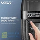 Электробритва VGR V-640S шейвер двойное лезвие 9000 RPM LED Display - изображение 8