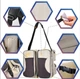 Детская Кровать – сумка для переноски малышей Ganen baby bed and bag до 12 месяцев синяя бежевая (0886DC) - изображение 2