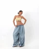 Unisex baggy джинси / Блакитний one-size - зображення 5