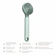 Ультразвукова щітка для всього тіла GESKE Sonic Full-Body Brush & Intensive Exfoliator 8в1 зелена - зображення 3