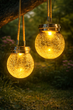 Декоративный хрустальный стеклянный LED шар для террасы garden light jar - изображение 1