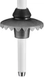 Kijki narciarskie Leki 3D Airfoil 120 cm Biało-żółty (4028173320394) - obraz 4