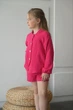 Мусліновий костюм, must-have для маленьких модниць мод ДОЕ-020, Малина, 122-128 - изображение 4