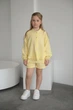 Мусліновий костюм, must-have для маленьких модниць мод ДОЕ-020, Жовтий, 134-140 - изображение 3