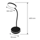 Настільна лампа Eurolamp 5W 400Lm 2800-6500K Type-C+Battery 2400mAh (LED-TLB-5W) - зображення 3