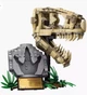 Конструктор динозавр череп Тиранозавра Jurassic World 730 деталей музейная модель 8+ без коробки - изображение 1