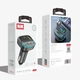FM модулятор MP3 с Bluetooth и 3.1A зарядкой — Earldom ET-M101 Black (778355) - изображение 2