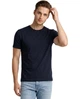 Футболка приталена Slim fit чоловіча Pamuklu PMK.MSLIM01NAVY L темно-синя (2228693211002) - зображення 1