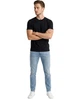 Футболка приталена Slim fit чоловіча Pamuklu PMK.MSLIM01BLACK XXL чорна (2228693211024) - зображення 4