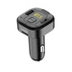 FM модулятор MP3 с LCD-дисплеем и двумя USB — Earldom ET-M76 Black (778356) - изображение 1